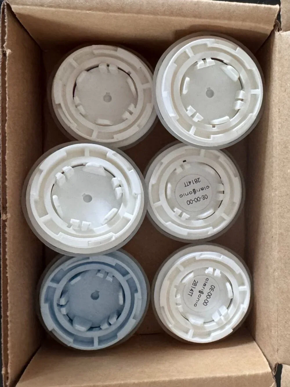Clarisonic Genuine Replacement Brush Heads 6 Pack Assorted NEW Discontinued